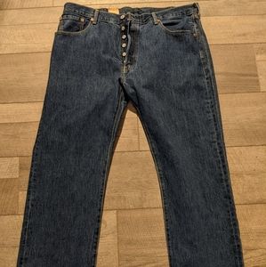 Mens Levi's 501 40x32 Jeans